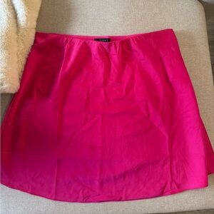J. Crew satin mini skirt